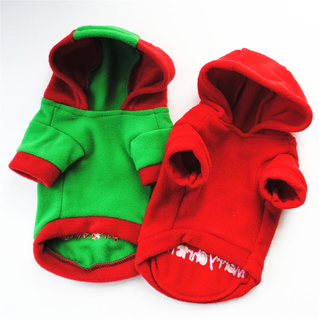 Puppy Christmas Pet Santa Claus Suit