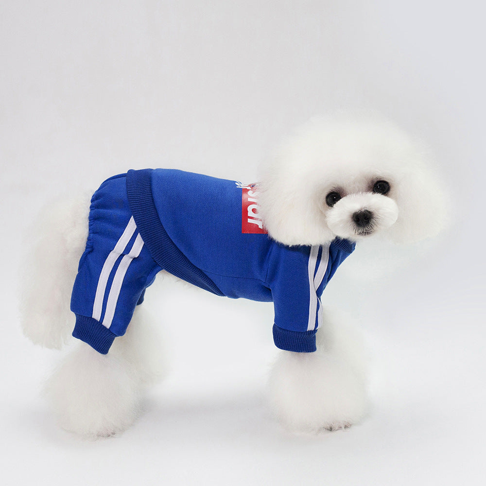 Four-Leg Sport Hoodie Puppy Clothes