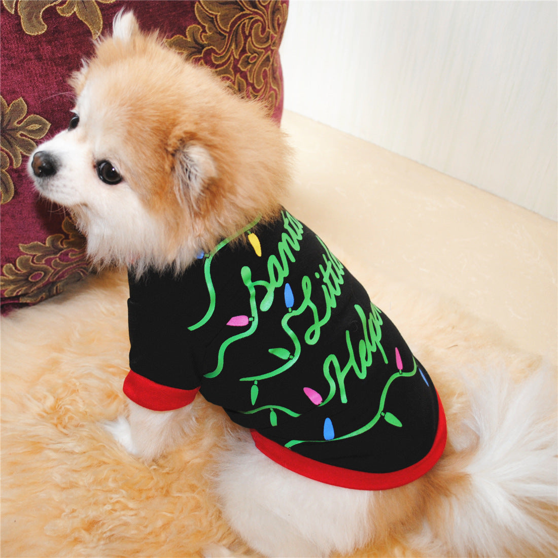 Cute Dog Clothing Christmas Dog Shirts