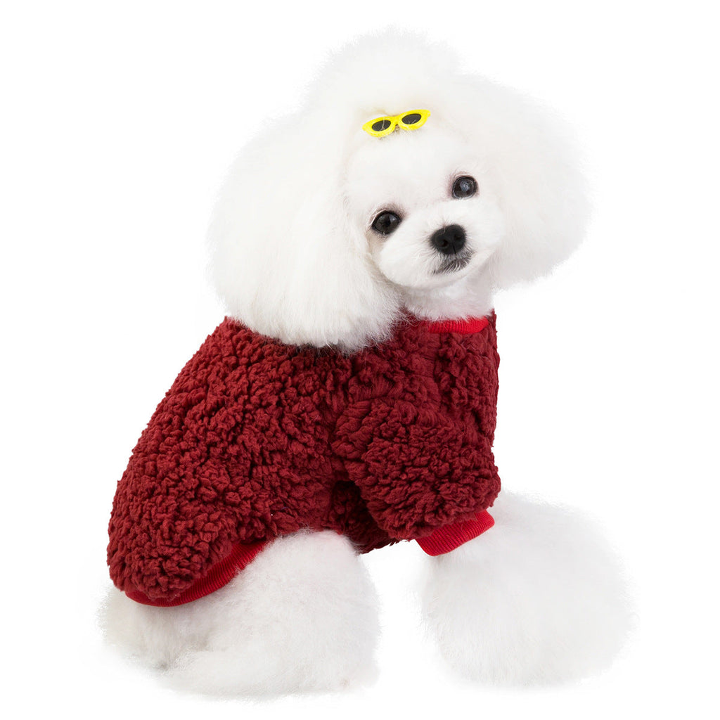 Dog Fleece Puppy Warm Apparel for Cold Weather