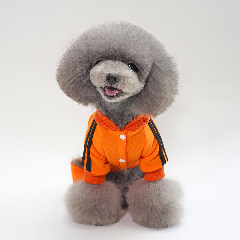 Four-Leg Sport Hoodie Puppy Clothes