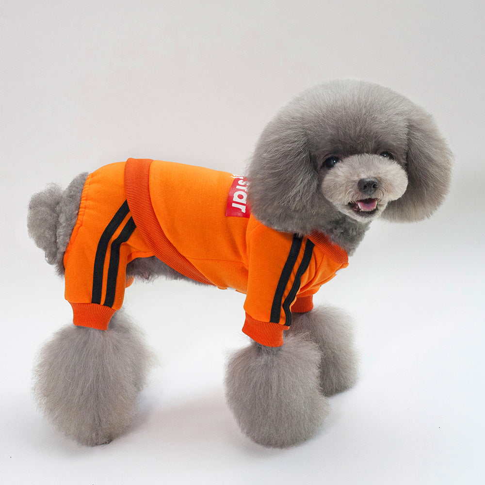 Four-Leg Sport Hoodie Puppy Clothes