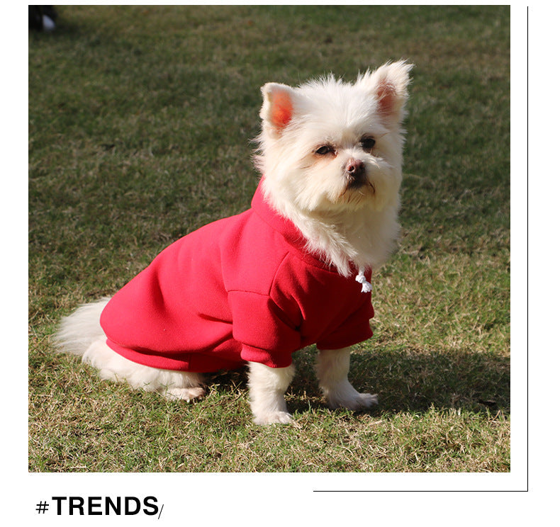 Cute Puppy Hoodies Blank Doggie Sweater