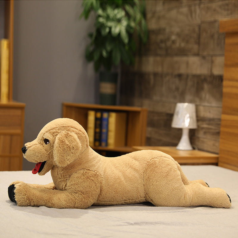 Simulation dog plush toy