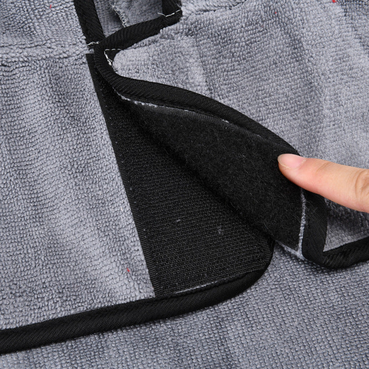 Dog Bathrobe Towel Pet Drying Robes