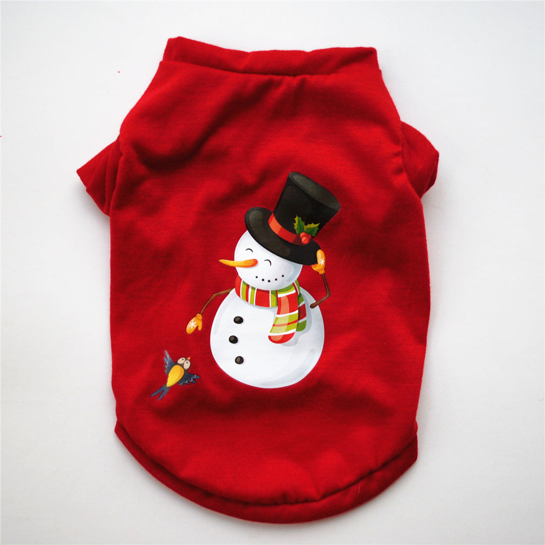 Christmas Cute Printed Breathable Puppy Clothes