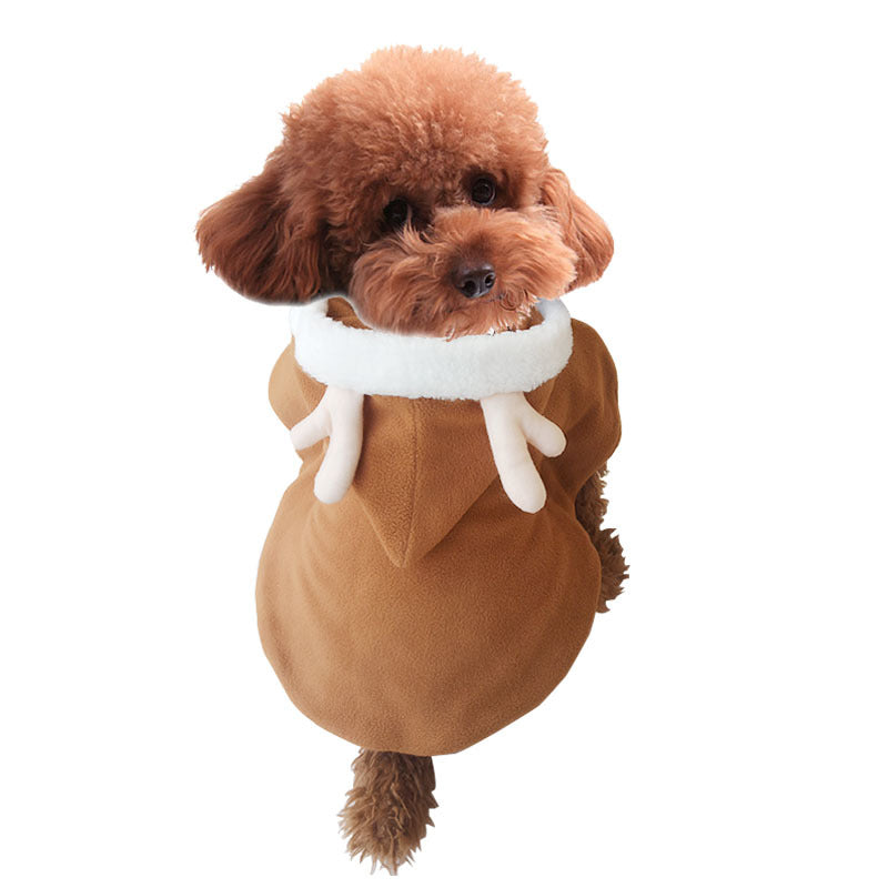 Pet Christmas Costume Cloak