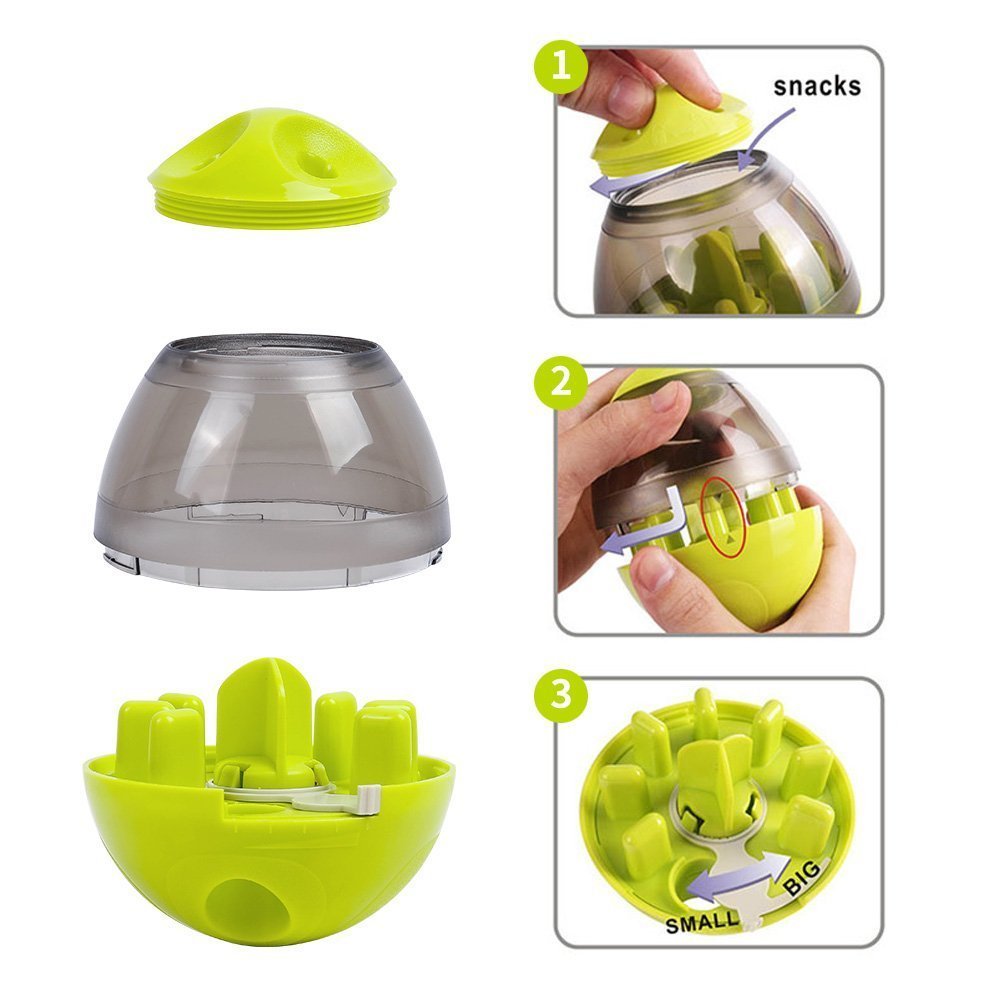 Puppy Feeder Dispenser Bowl Toy