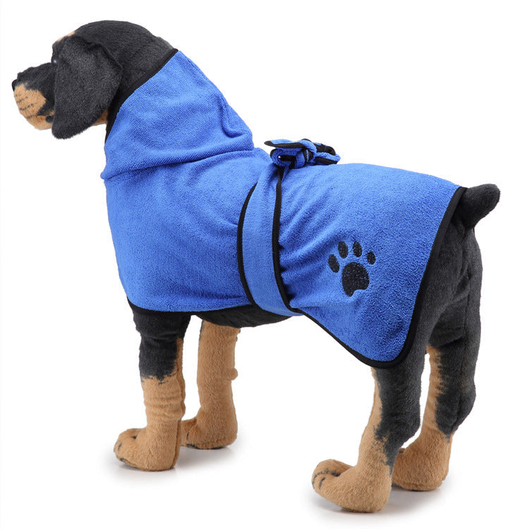 Pet Bathrobe Quick Drying Coat