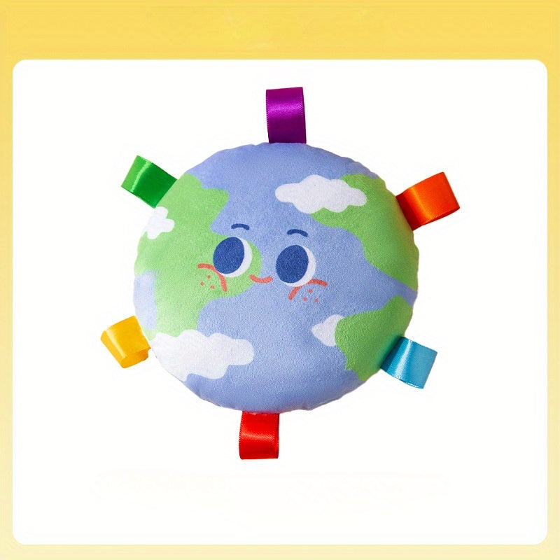 Cartoon Plush Flying Disc Toy Dog