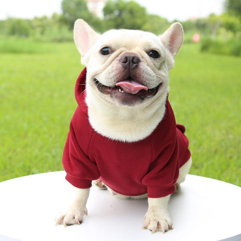 Classic Dog Clothing Warm Blank Hoodies for Crafting