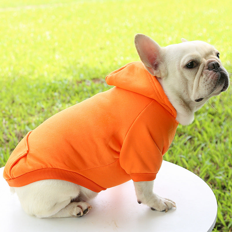 Classic Dog Clothing Warm Blank Hoodies for Crafting
