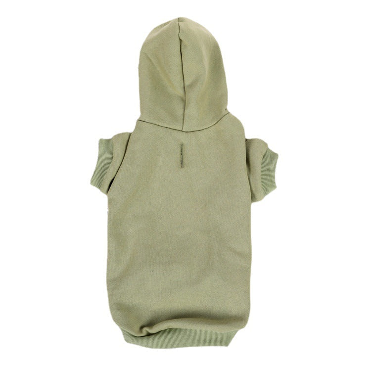 Dog Puppy Hoodies Blank Doggie 100% Cotton Sweater