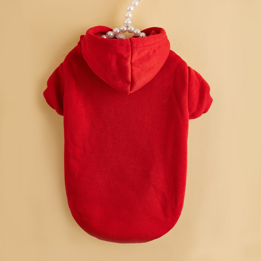 Cute Puppy Hoodies Blank Doggie Sweater