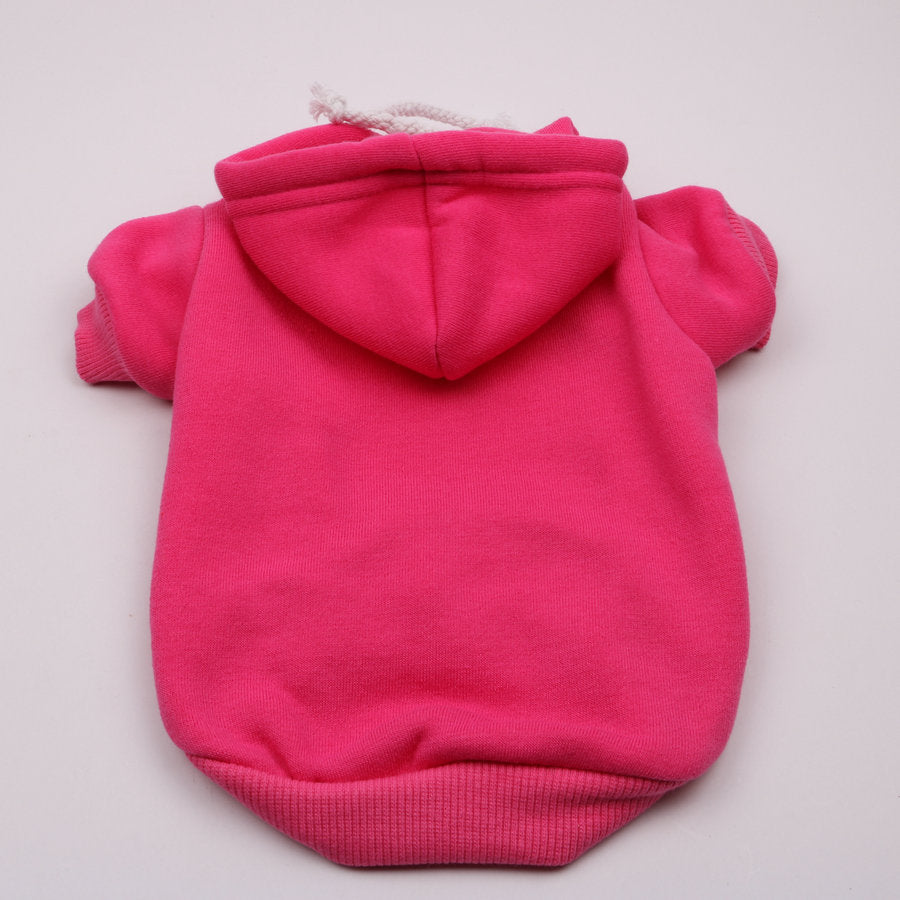 Cute Puppy Hoodies Blank Doggie Sweater