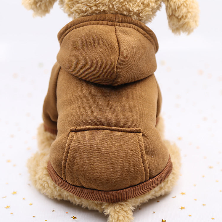 Classic Dog Clothing Warm Blank Hoodies for Crafting