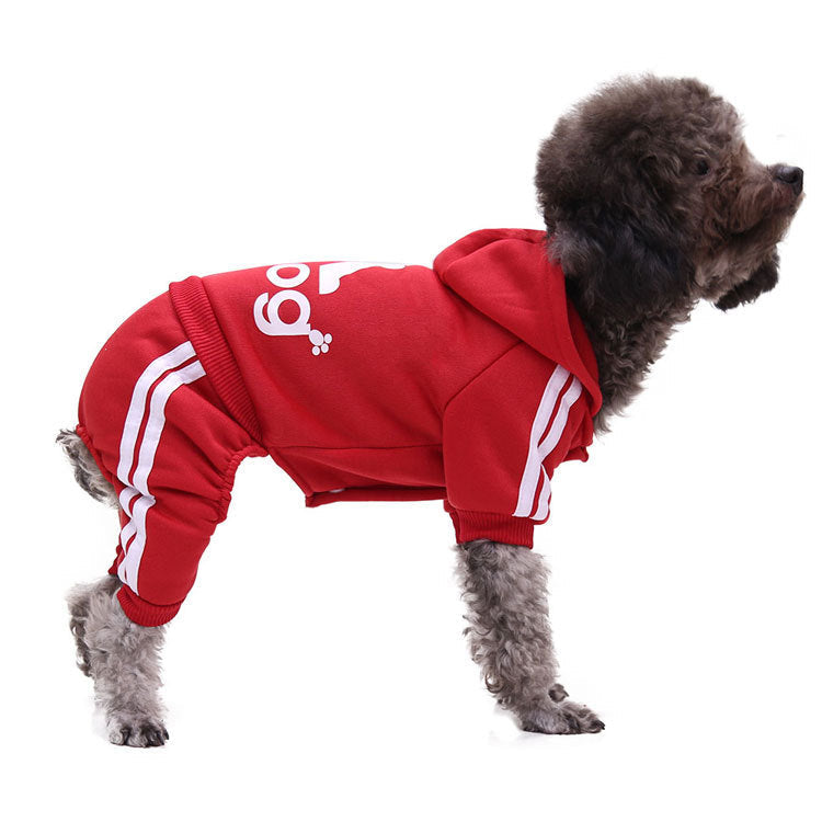 Comfortable Casual Sports Dog Hoodie Coat Clothing